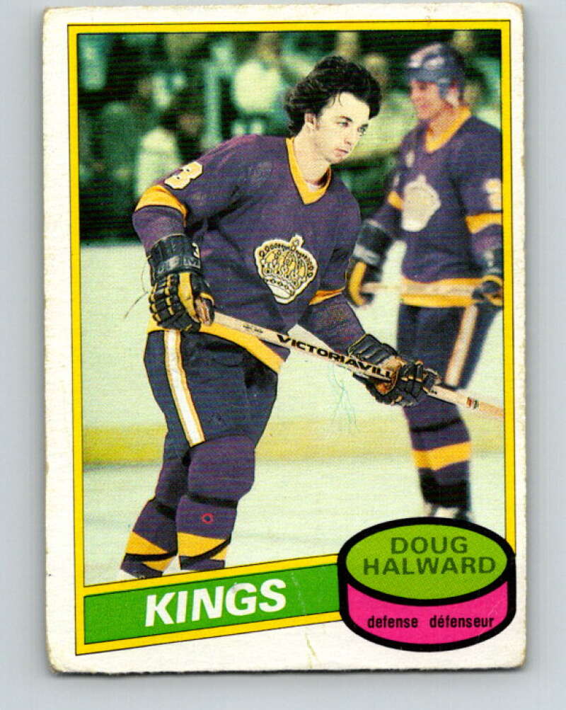 1980-81 O-Pee-Chee #207 Doug Halward Los Angeles Kings V39164