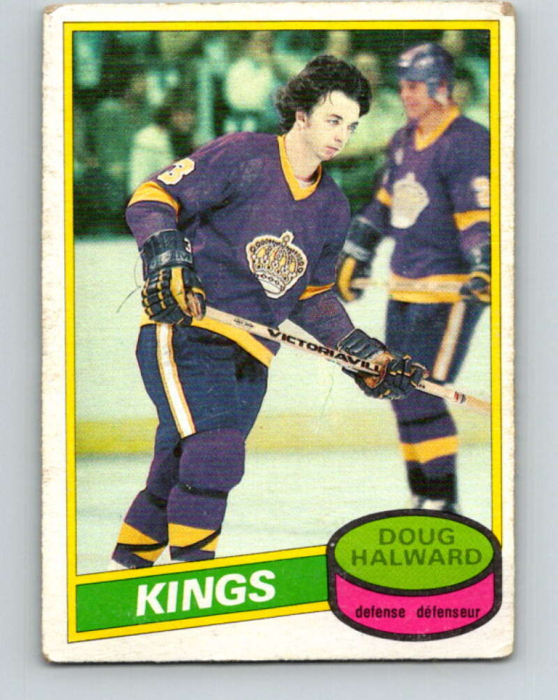 1980-81 O-Pee-Chee #207 Doug Halward Los Angeles Kings V39169
