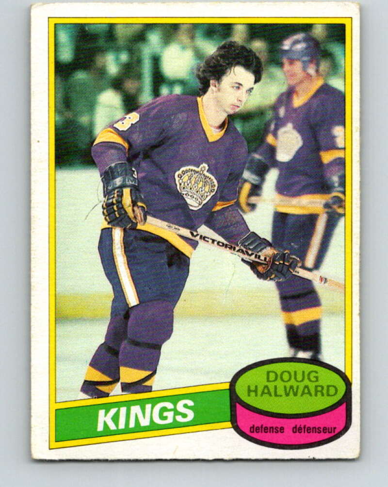 1980-81 O-Pee-Chee #207 Doug Halward Los Angeles Kings V39174