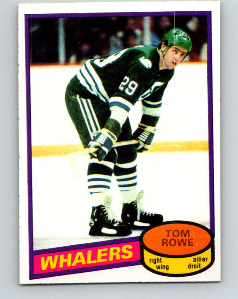 1980-81 O-Pee-Chee #214 Tom Rowe Hartford Whalers V39241