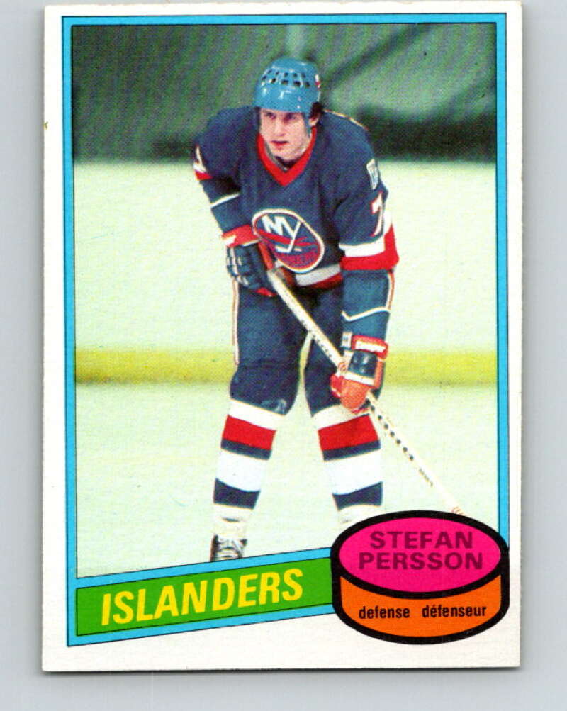 1980-81 O-Pee-Chee #219 Stefan Persson New York Islanders V39292