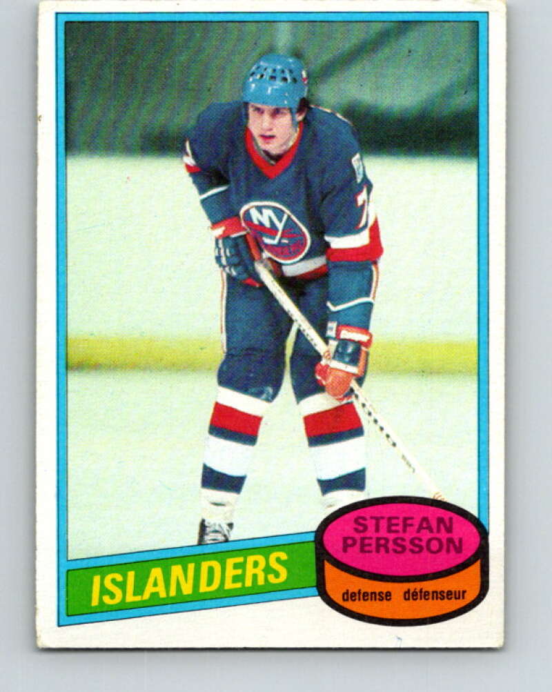 1980-81 O-Pee-Chee #219 Stefan Persson New York Islanders V39295