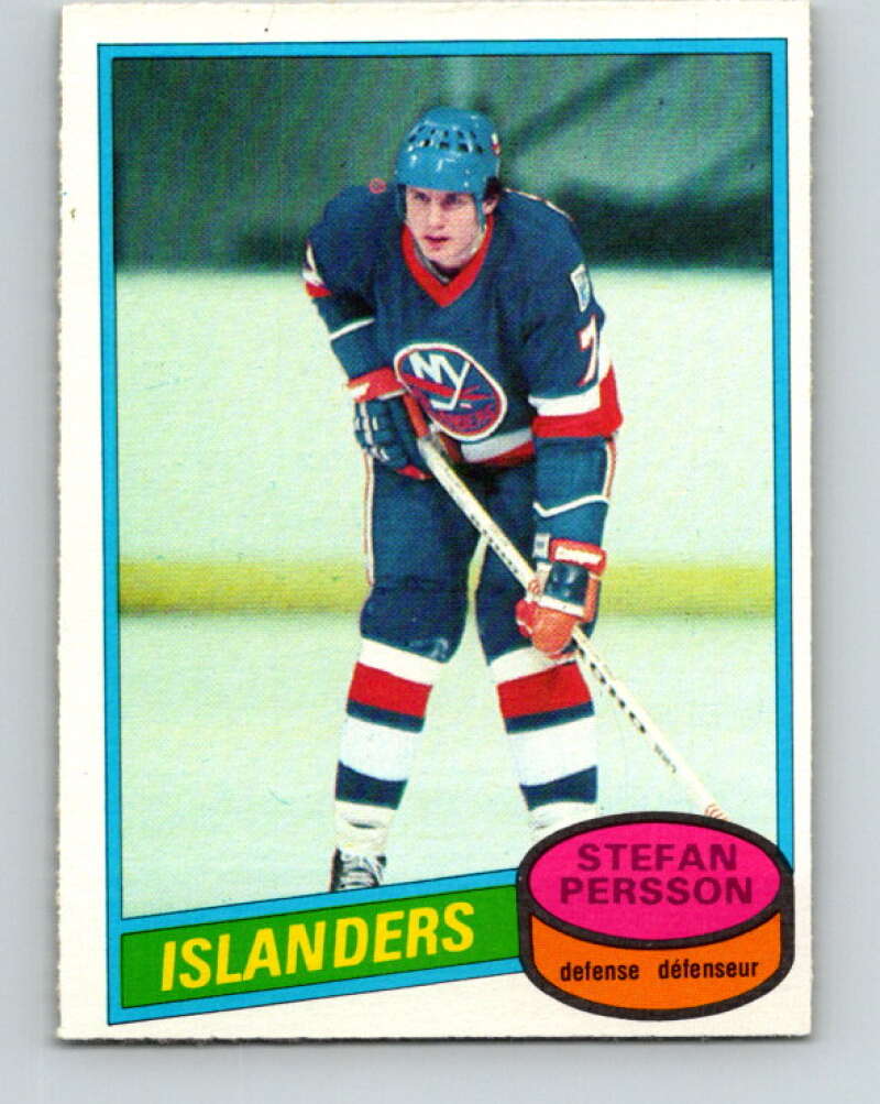 1980-81 O-Pee-Chee #219 Stefan Persson New York Islanders V39297