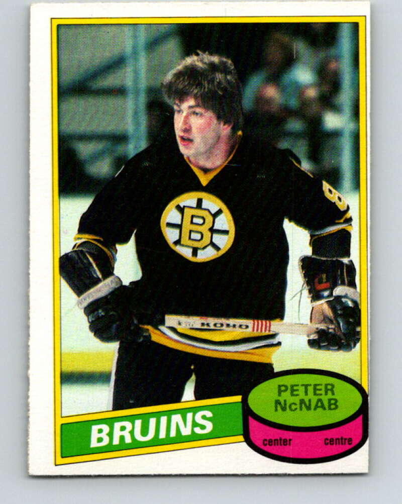 1980-81 O-Pee-Chee #220 Peter McNab Boston Bruins V39304