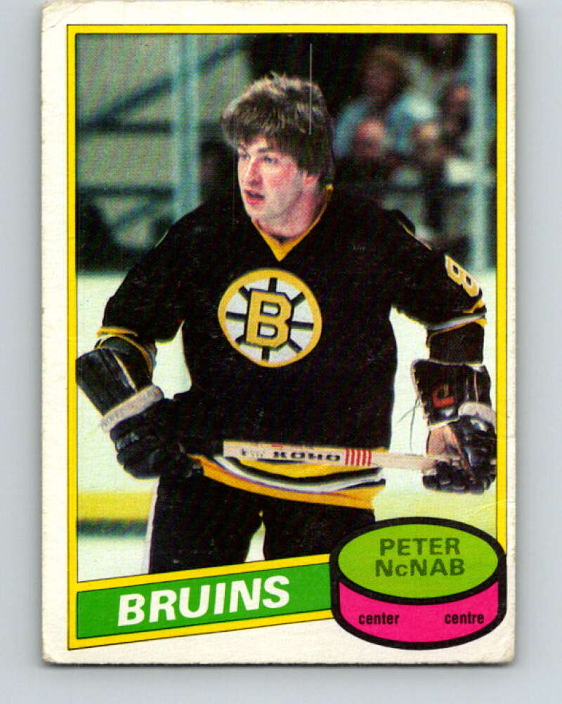 1980-81 O-Pee-Chee #220 Peter McNab Boston Bruins V39305