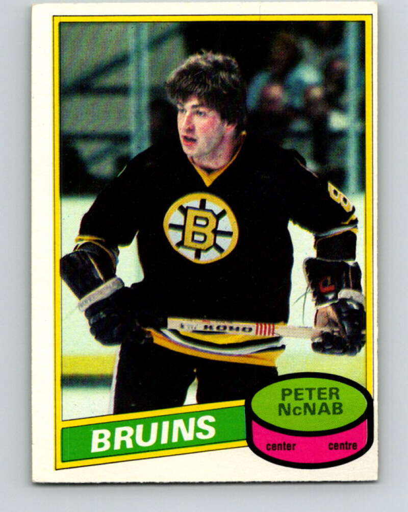 1980-81 O-Pee-Chee #220 Peter McNab Boston Bruins V39307