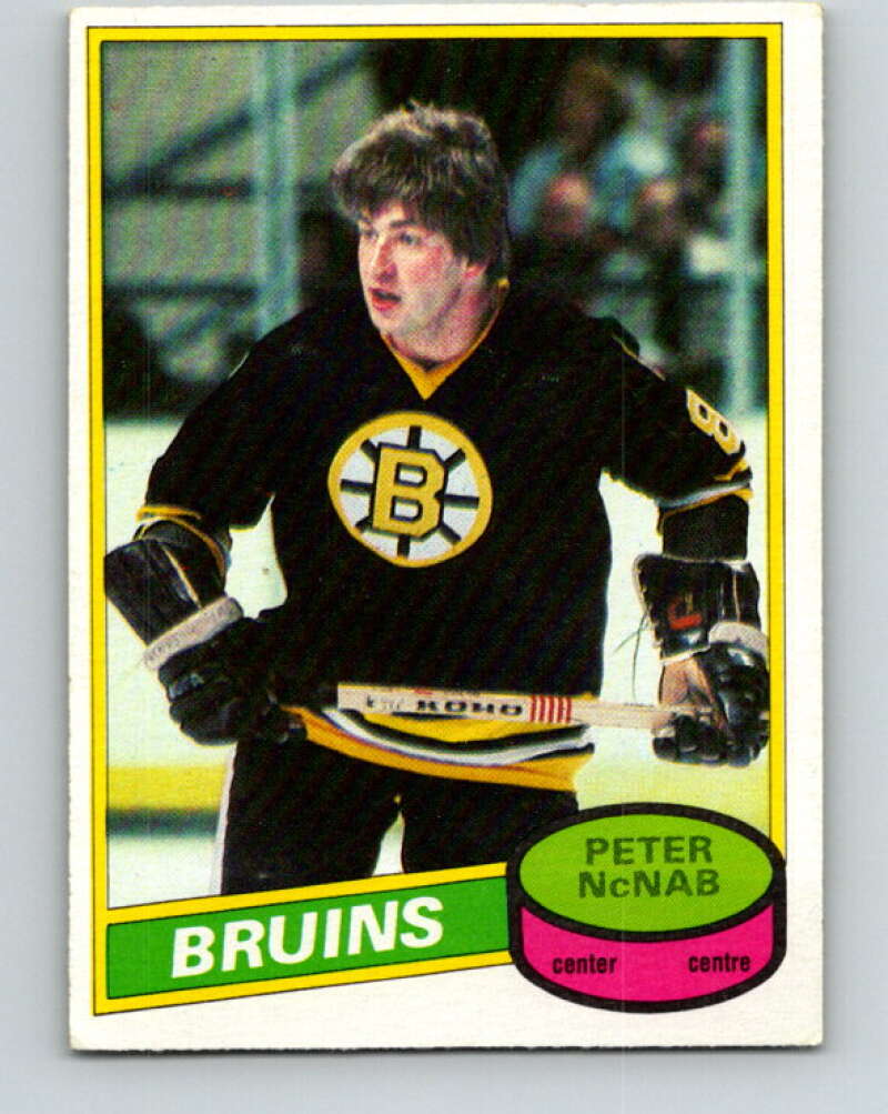 1980-81 O-Pee-Chee #220 Peter McNab Boston Bruins V39308