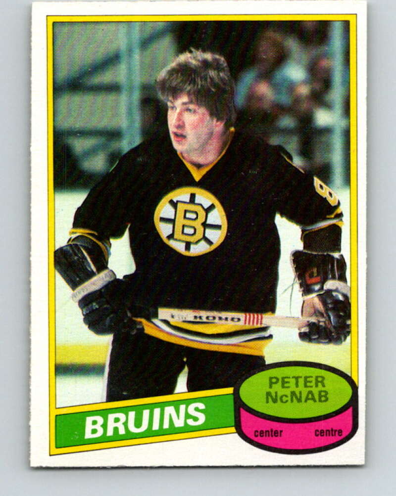 1980-81 O-Pee-Chee #220 Peter McNab Boston Bruins V39309