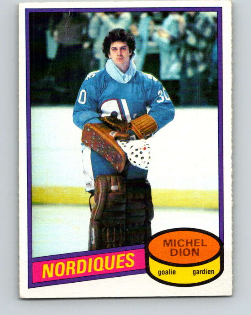 1980-81 O-Pee-Chee #223 Michel Dion Quebec Nordiques V39329