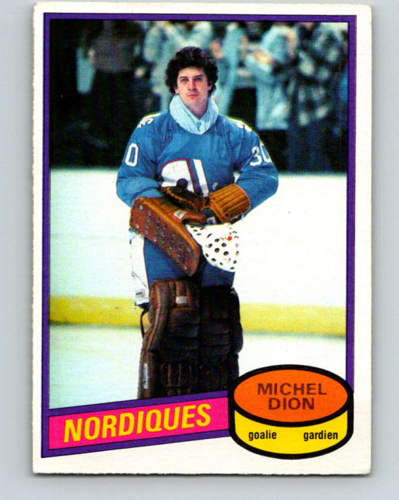 1980-81 O-Pee-Chee #223 Michel Dion Quebec Nordiques V39331