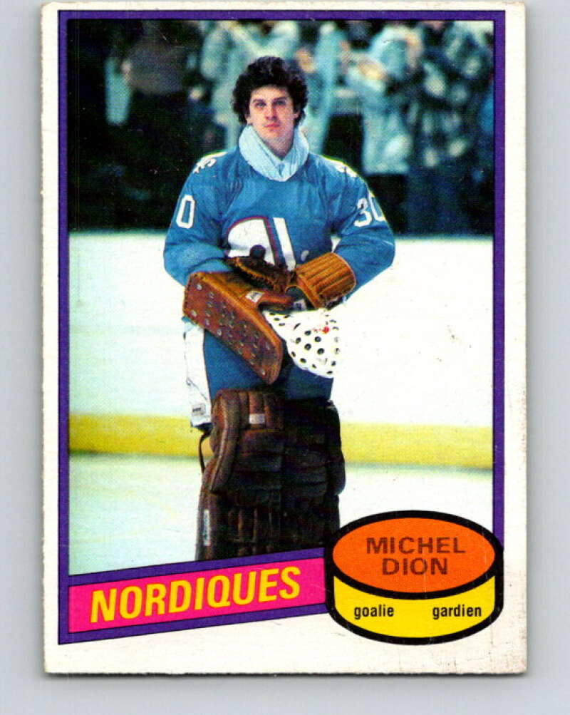1980-81 O-Pee-Chee #223 Michel Dion Quebec Nordiques V39334