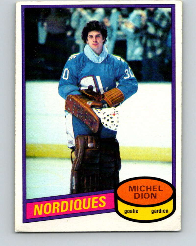 1980-81 O-Pee-Chee #223 Michel Dion Quebec Nordiques V39336