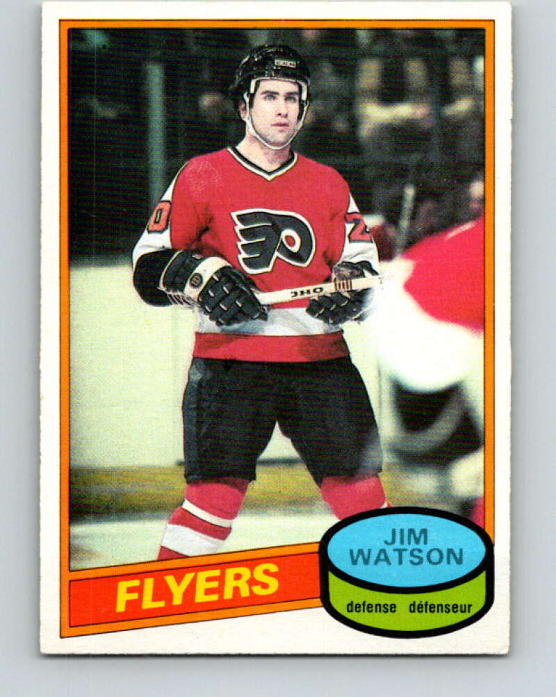 1980-81 O-Pee-Chee #224 Jim Watson Philadelphia Flyers V39337