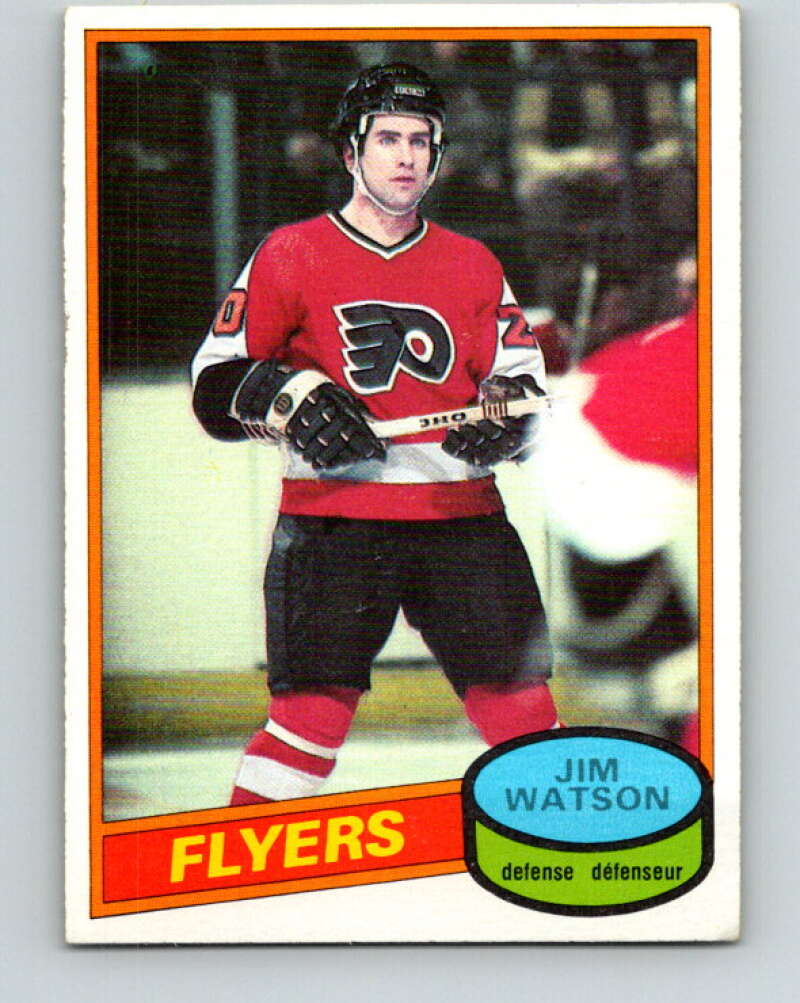 1980-81 O-Pee-Chee #224 Jim Watson Philadelphia Flyers V39338