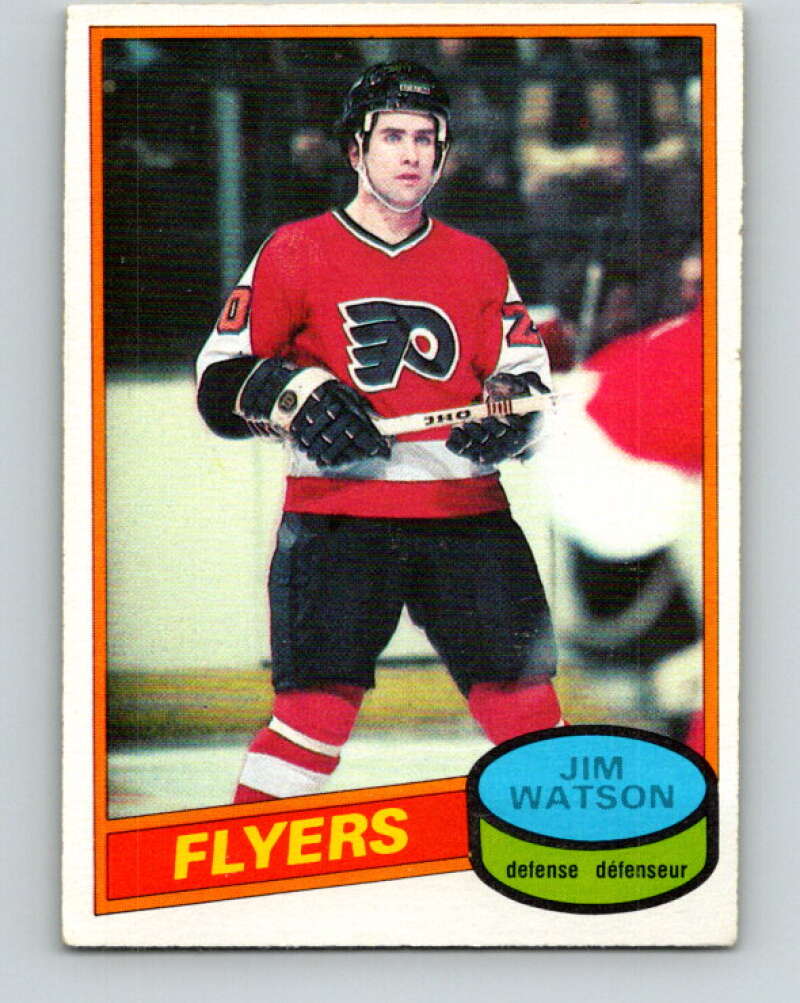 1980-81 O-Pee-Chee #224 Jim Watson Philadelphia Flyers V39339