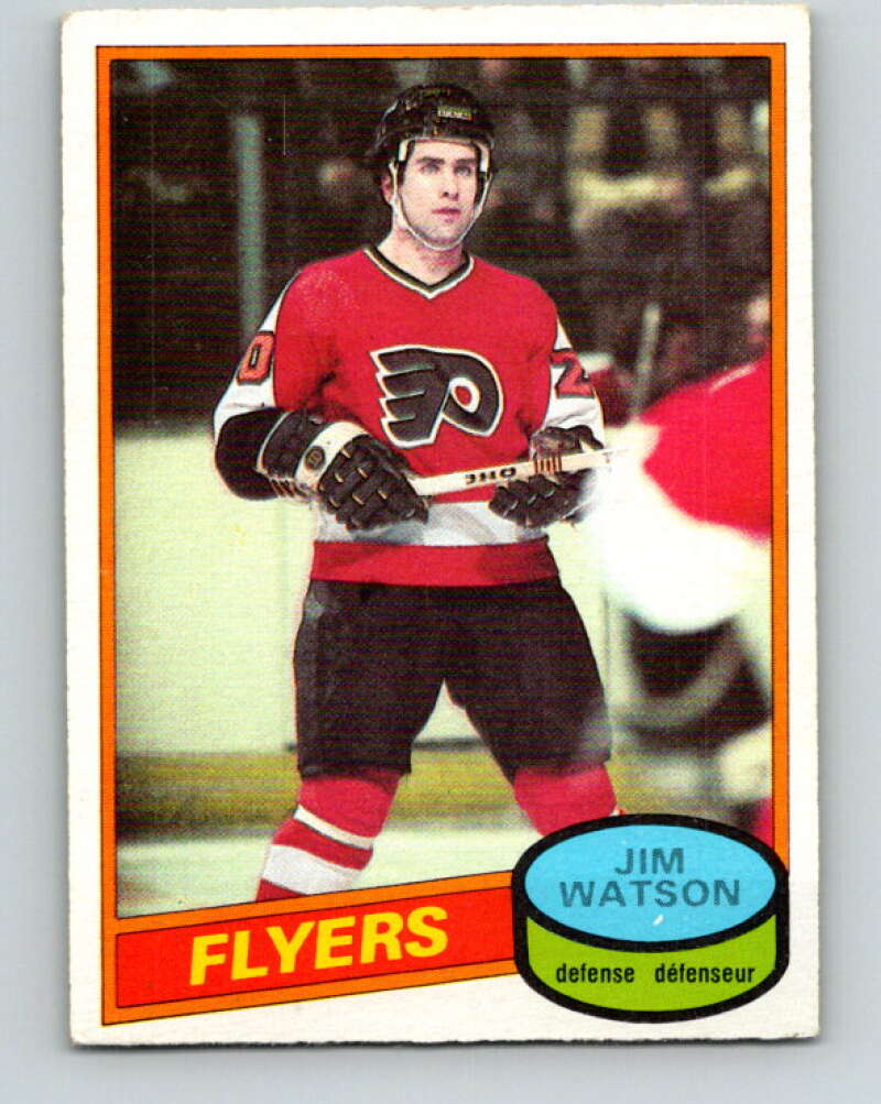 1980-81 O-Pee-Chee #224 Jim Watson Philadelphia Flyers V39340