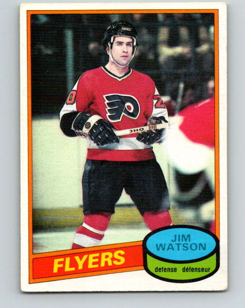 1980-81 O-Pee-Chee #224 Jim Watson Philadelphia Flyers V39341