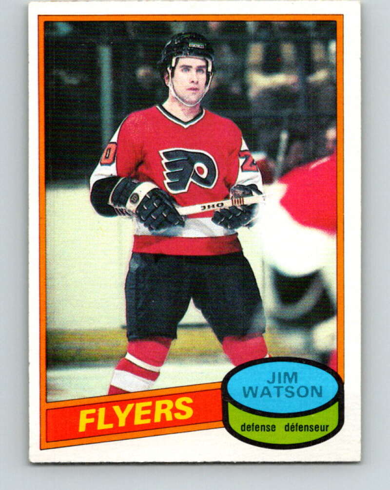 1980-81 O-Pee-Chee #224 Jim Watson Philadelphia Flyers V39344
