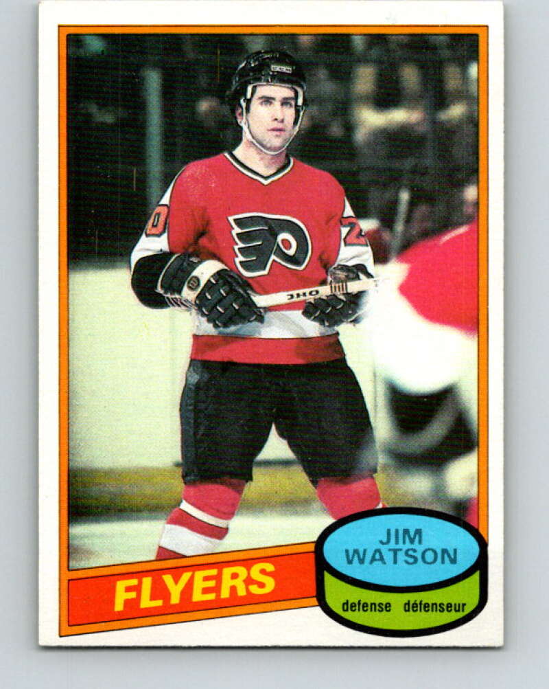 1980-81 O-Pee-Chee #224 Jim Watson Philadelphia Flyers V39345