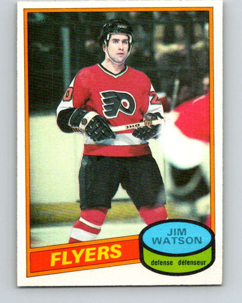 1980-81 O-Pee-Chee #224 Jim Watson Philadelphia Flyers V39346