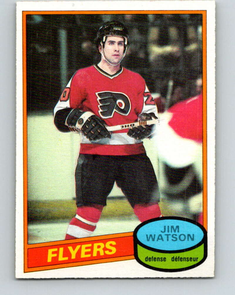 1980-81 O-Pee-Chee #224 Jim Watson Philadelphia Flyers V39347