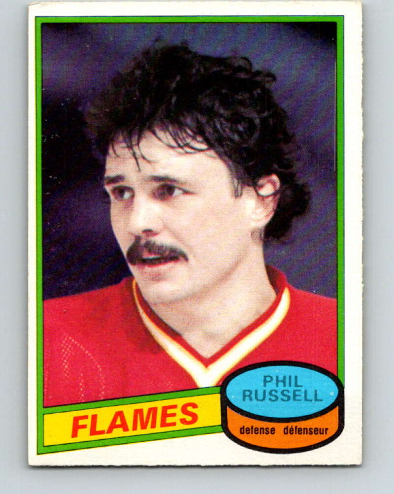 1980-81 O-Pee-Chee #226 Phil Russell Calgary Flames V39354