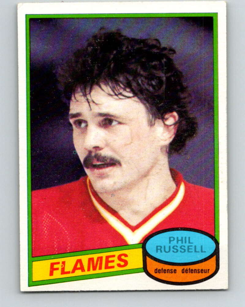 1980-81 O-Pee-Chee #226 Phil Russell Calgary Flames V39357