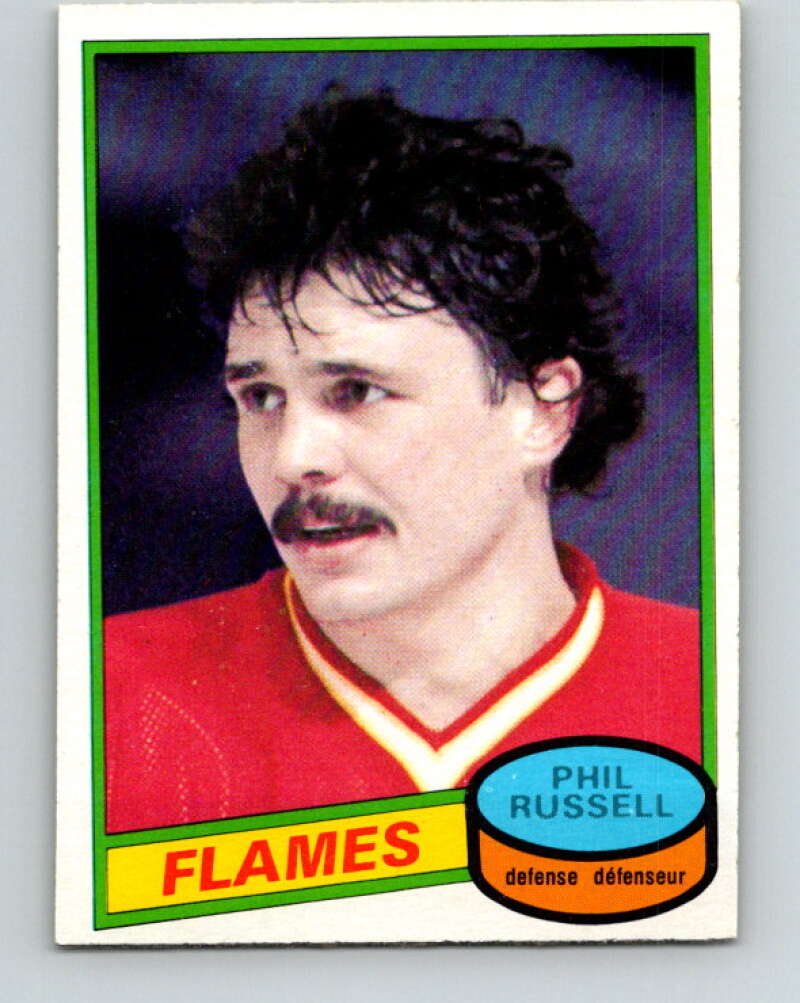 1980-81 O-Pee-Chee #226 Phil Russell Calgary Flames V39358