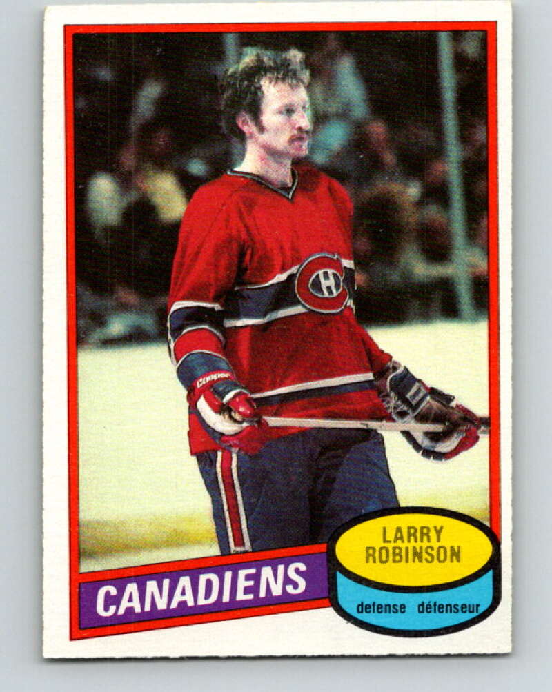 1980-81 O-Pee-Chee #230 Larry Robinson Montreal Canadiens V39404