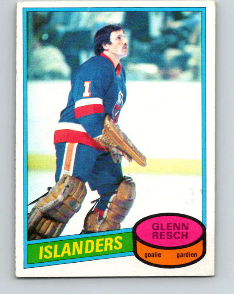 1980-81 O-Pee-Chee #235 Glenn Resch New York Islanders V39449
