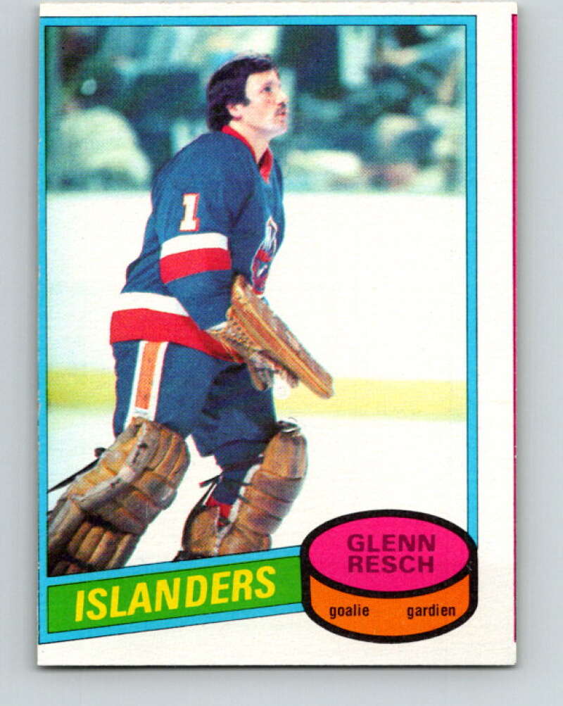 1980-81 O-Pee-Chee #235 Glenn Resch New York Islanders V39450