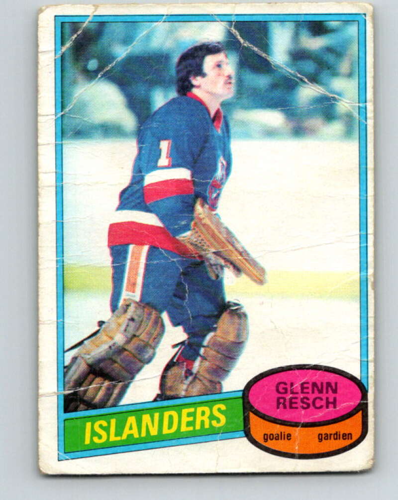 1980-81 O-Pee-Chee #235 Glenn Resch New York Islanders V39451