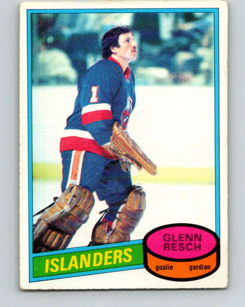 1980-81 O-Pee-Chee #235 Glenn Resch New York Islanders V39452