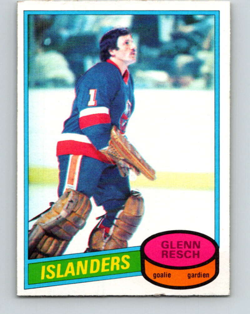 1980-81 O-Pee-Chee #235 Glenn Resch New York Islanders V39453