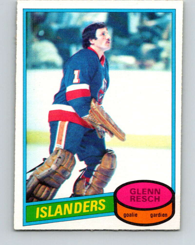 1980-81 O-Pee-Chee #235 Glenn Resch New York Islanders V39454