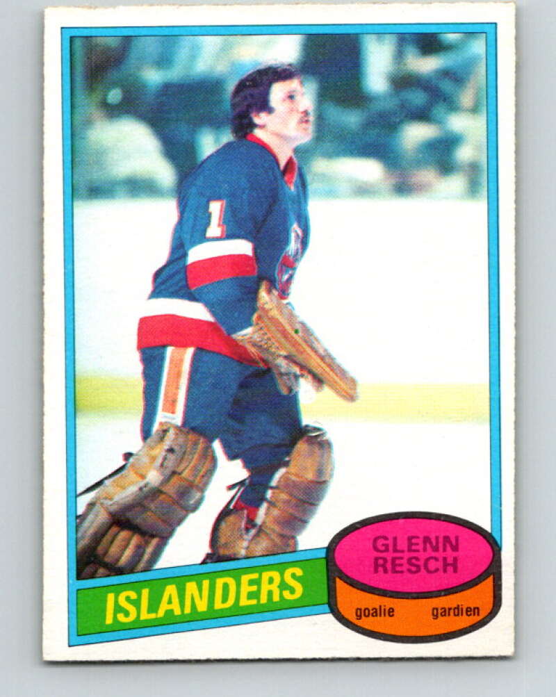 1980-81 O-Pee-Chee #235 Glenn Resch New York Islanders V39456
