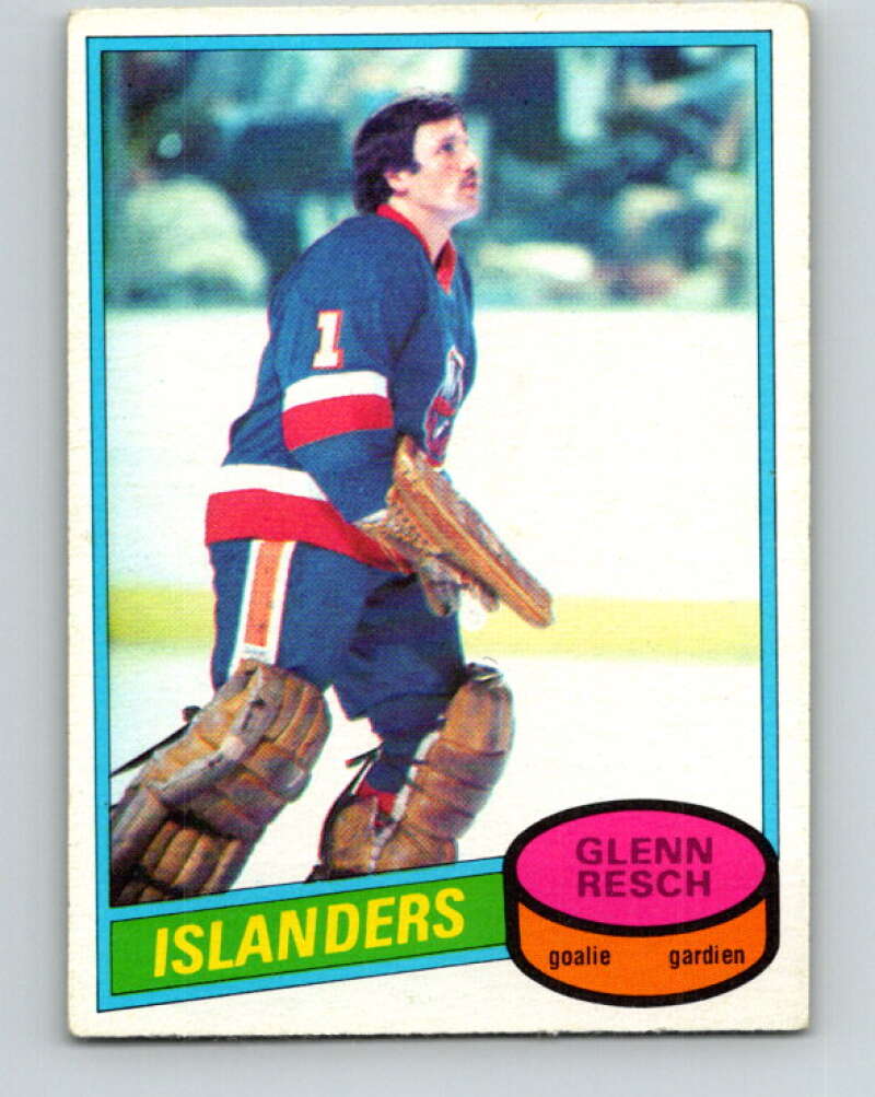 1980-81 O-Pee-Chee #235 Glenn Resch New York Islanders V39459