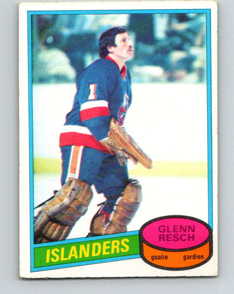 1980-81 O-Pee-Chee #235 Glenn Resch New York Islanders V39460