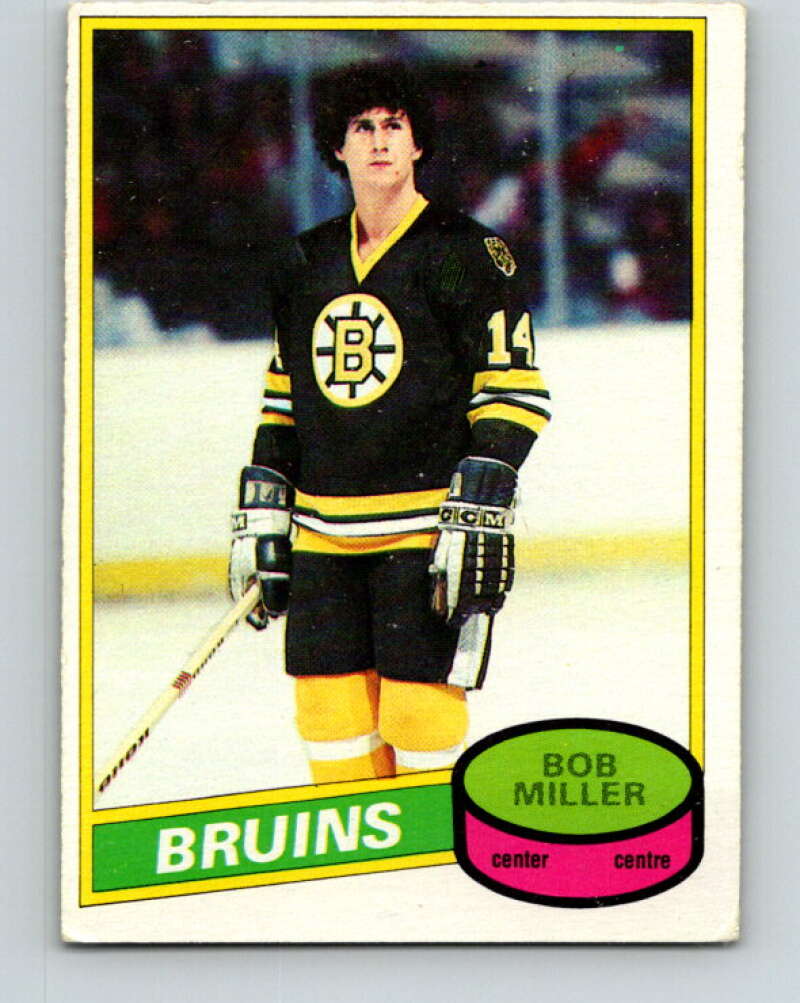 1980-81 O-Pee-Chee #236 Bob Miller Boston Bruins V39465