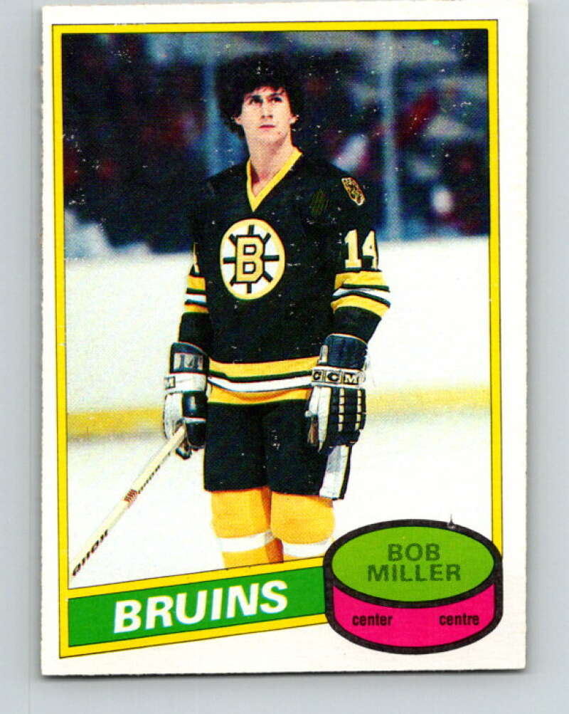 1980-81 O-Pee-Chee #236 Bob Miller Boston Bruins V39466