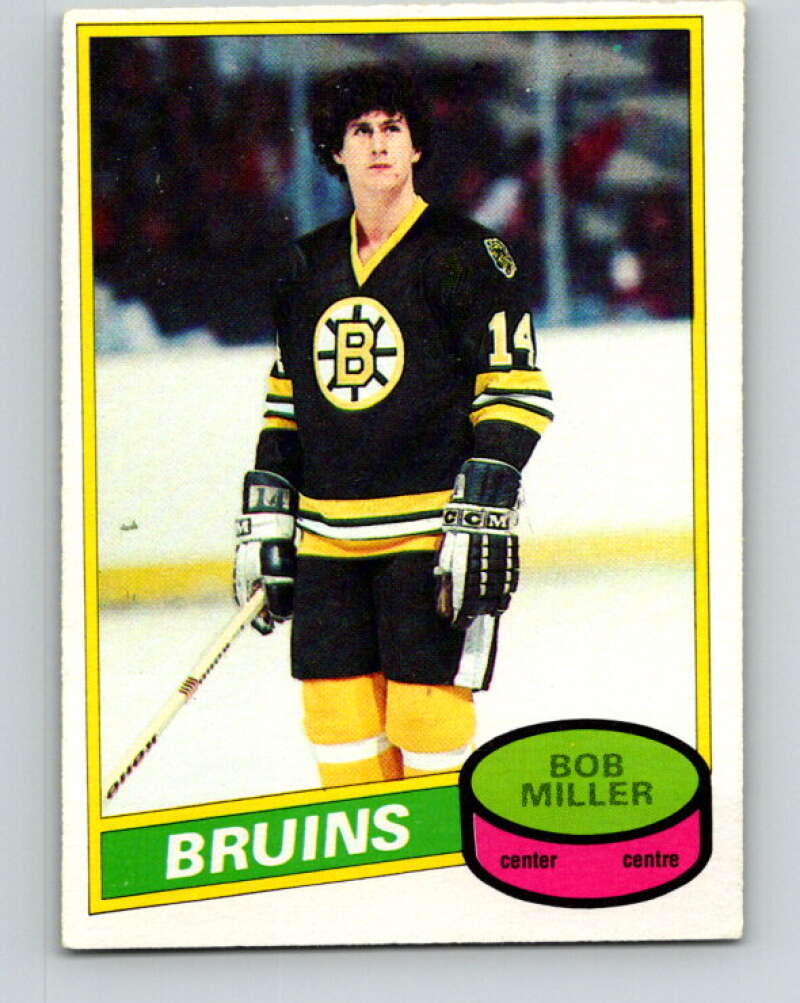 1980-81 O-Pee-Chee #236 Bob Miller Boston Bruins V39467