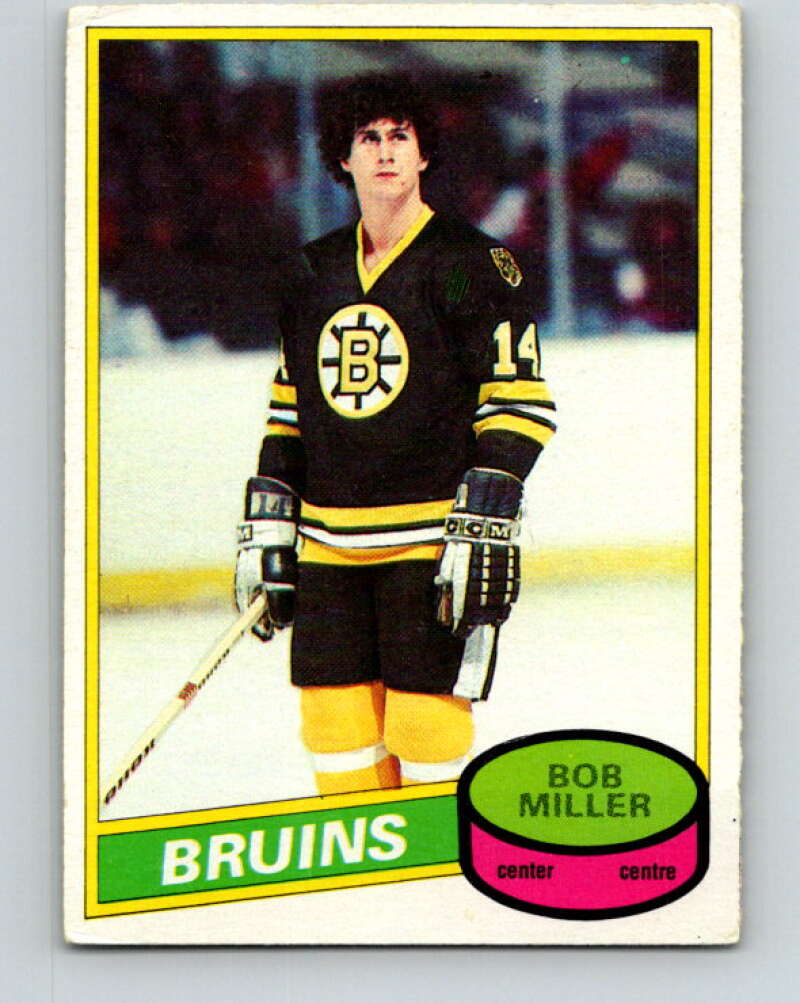 1980-81 O-Pee-Chee #236 Bob Miller Boston Bruins V39468