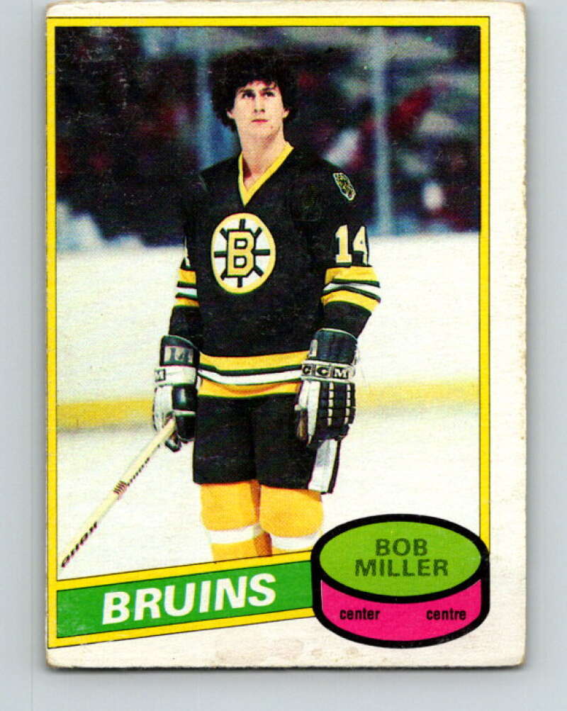 1980-81 O-Pee-Chee #236 Bob Miller Boston Bruins V39469