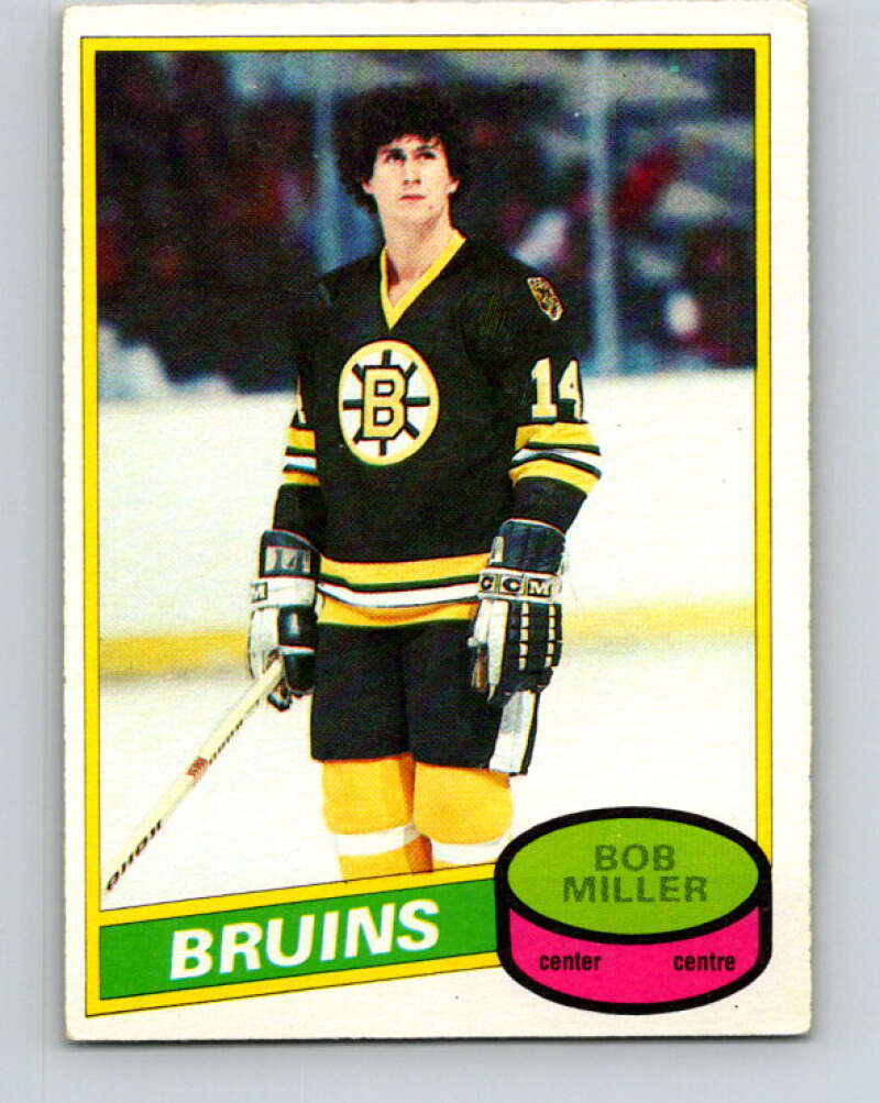 1980-81 O-Pee-Chee #236 Bob Miller Boston Bruins V39470