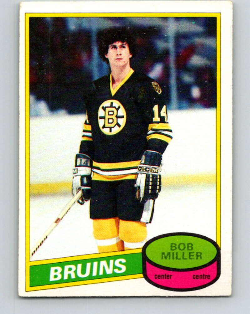 1980-81 O-Pee-Chee #236 Bob Miller Boston Bruins V39471