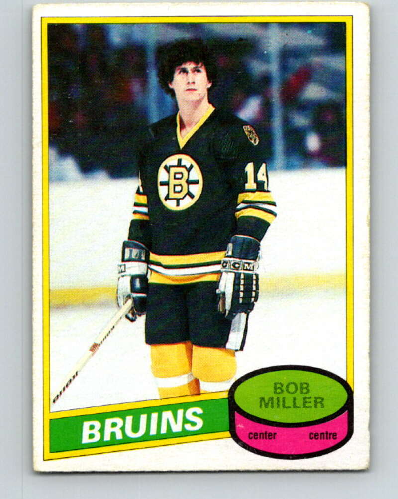 1980-81 O-Pee-Chee #236 Bob Miller Boston Bruins V39472