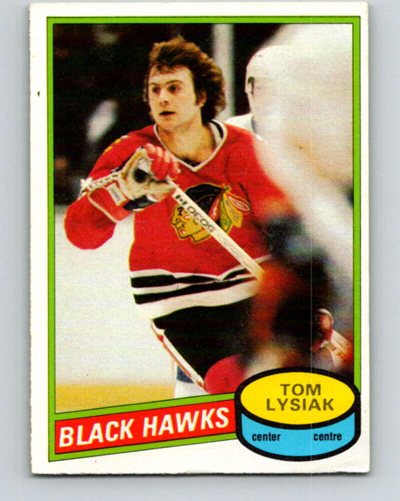 1980-81 O-Pee-Chee #247 Tom Lysiak Chicago Blackhawks V39580