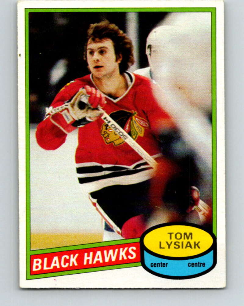 1980-81 O-Pee-Chee #247 Tom Lysiak Chicago Blackhawks V39587