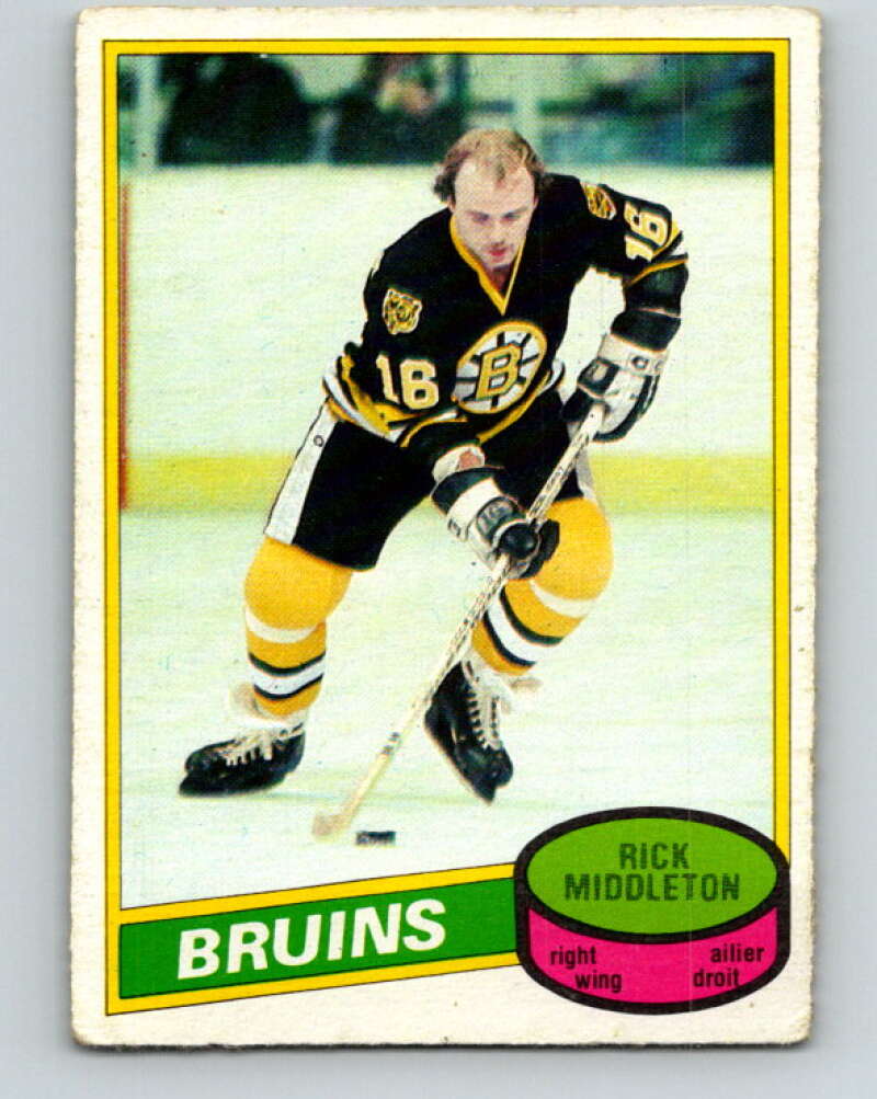 1980-81 O-Pee-Chee #251 Rick Middleton Boston Bruins V39613