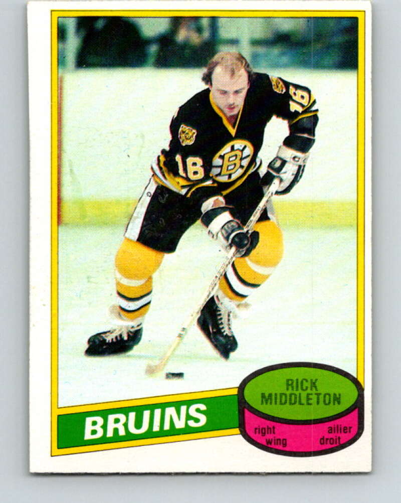 1980-81 O-Pee-Chee #251 Rick Middleton Boston Bruins V39615